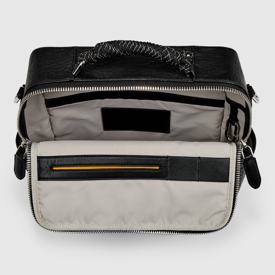 Melns Ecco Keramikas Tech-bag Kompakts Lv