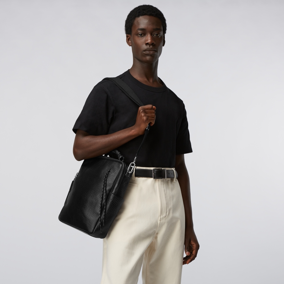 Melns Ecco Keramikas Tech-bag Kompakts Lv