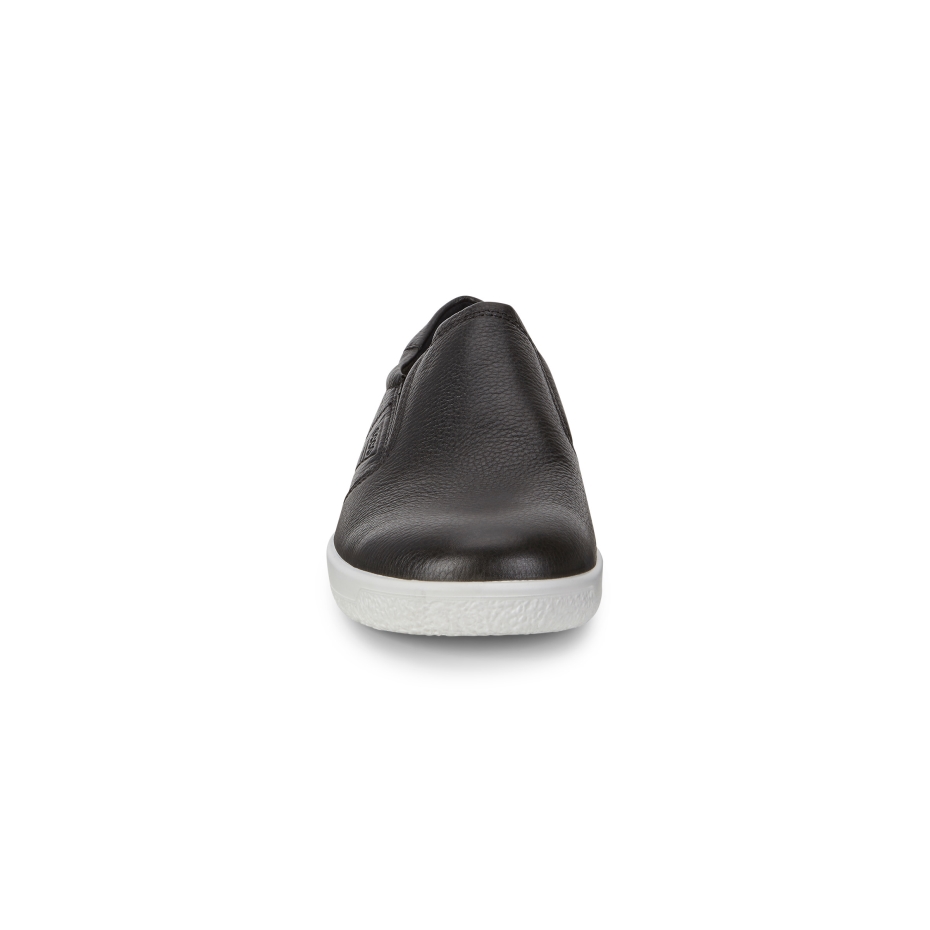 Melns Ecco Soft 1 Mens Lv