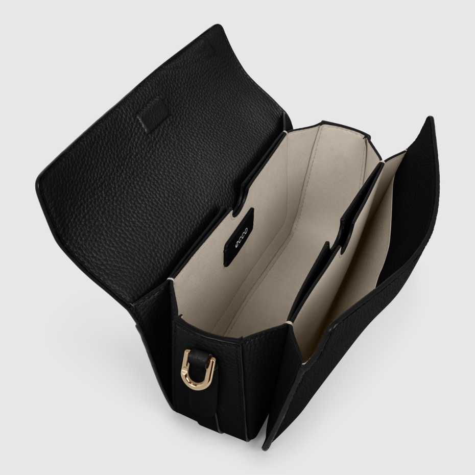 Melna Textureblock Kasešu Soma Compact Ecco Lv