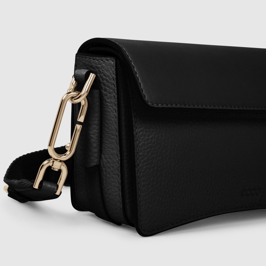 Melna Textureblock Kasešu Soma Compact Ecco Lv