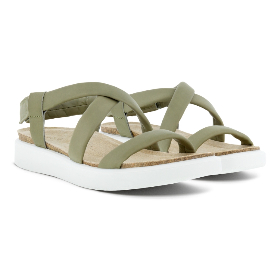 Corksphere Sandal W Ecco Vetiver Lv