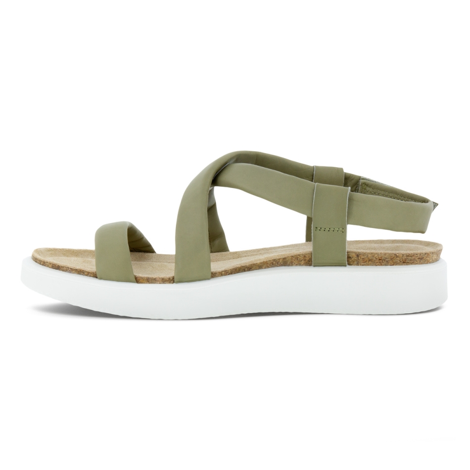 Corksphere Sandal W Ecco Vetiver Lv