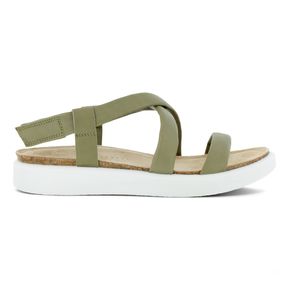 Corksphere Sandal W Ecco Vetiver Lv
