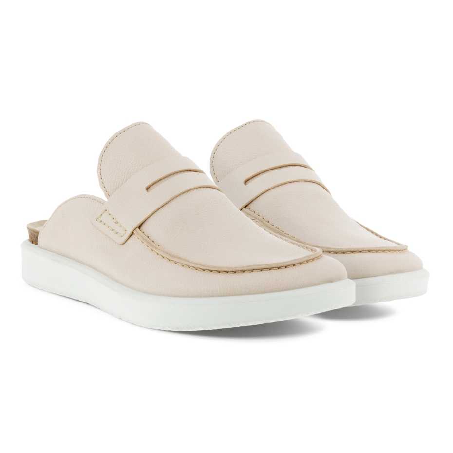Ecco Corksphere Sandal W Limestone Lv