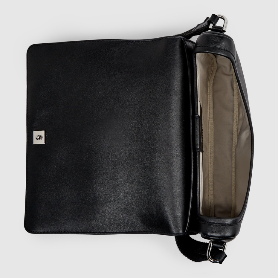 Ecco Ceramic Crossbody Black Lv