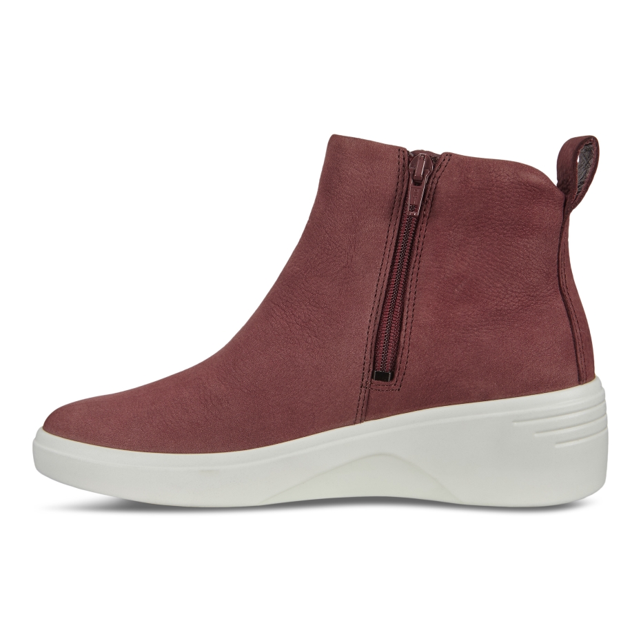 Ecco Chocolate Soft 7 Wedge W Lv