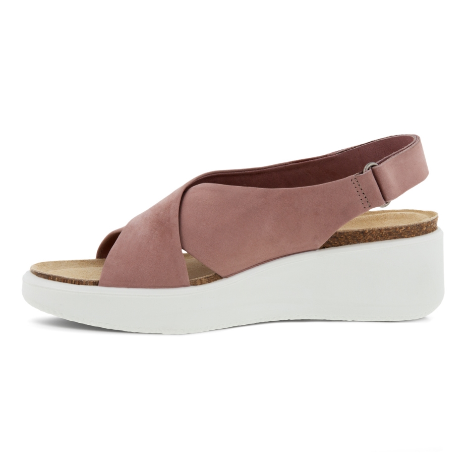 Flowt Wedge Cork Ecco Rose Lv