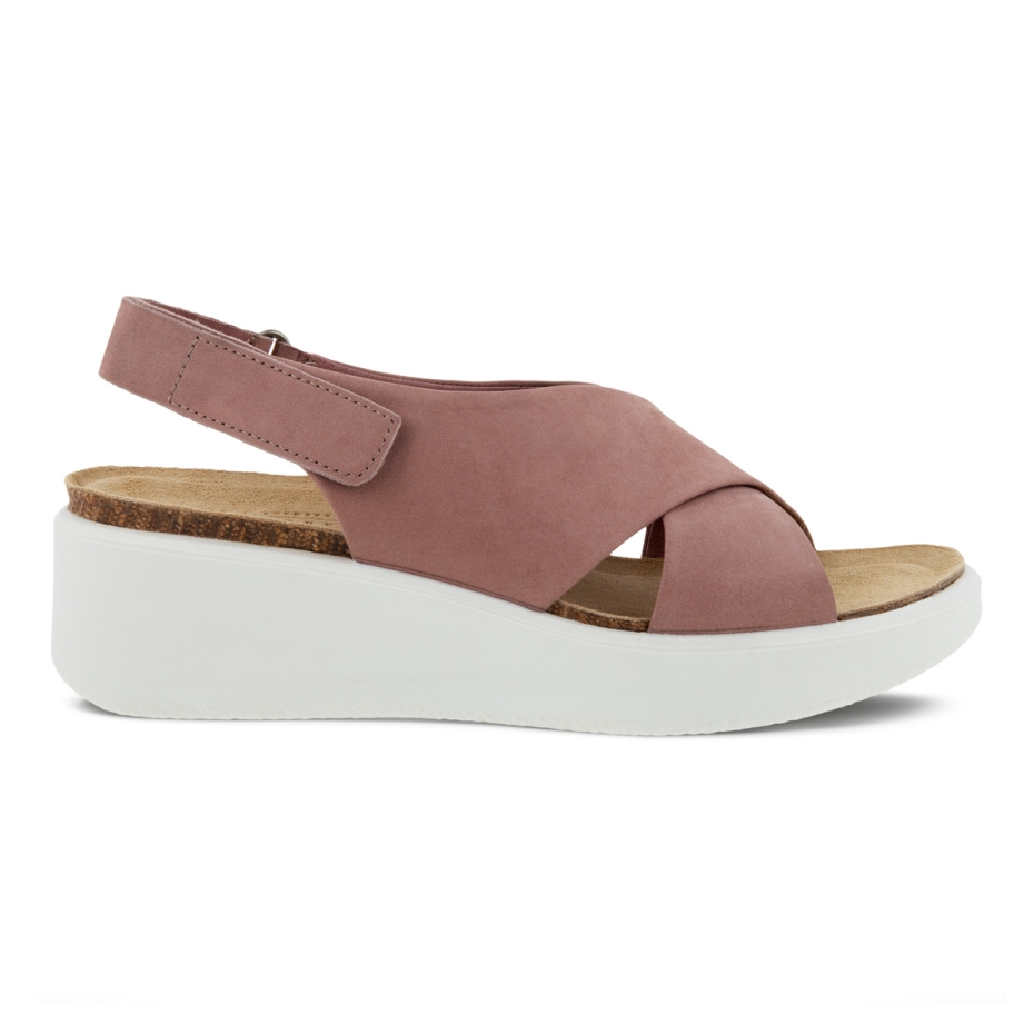 Flowt Wedge Cork Ecco Rose Lv