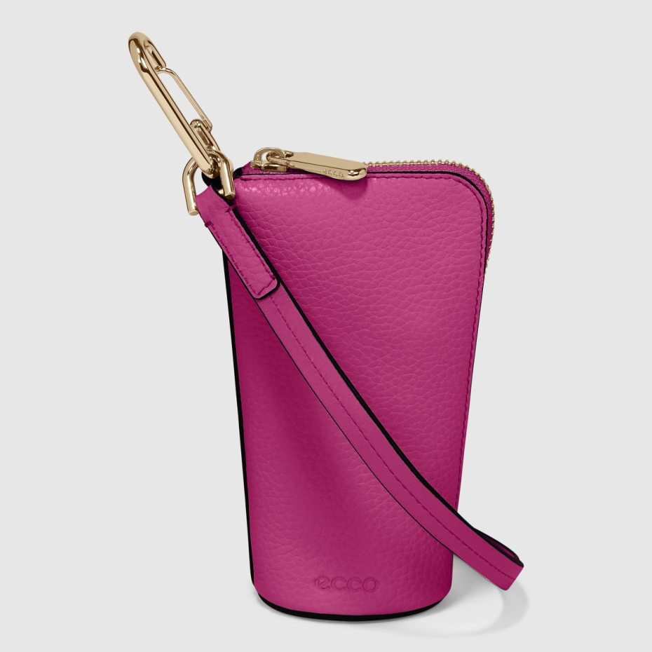 Fuchsia Ecco Textureblock Midi Pouch Lv