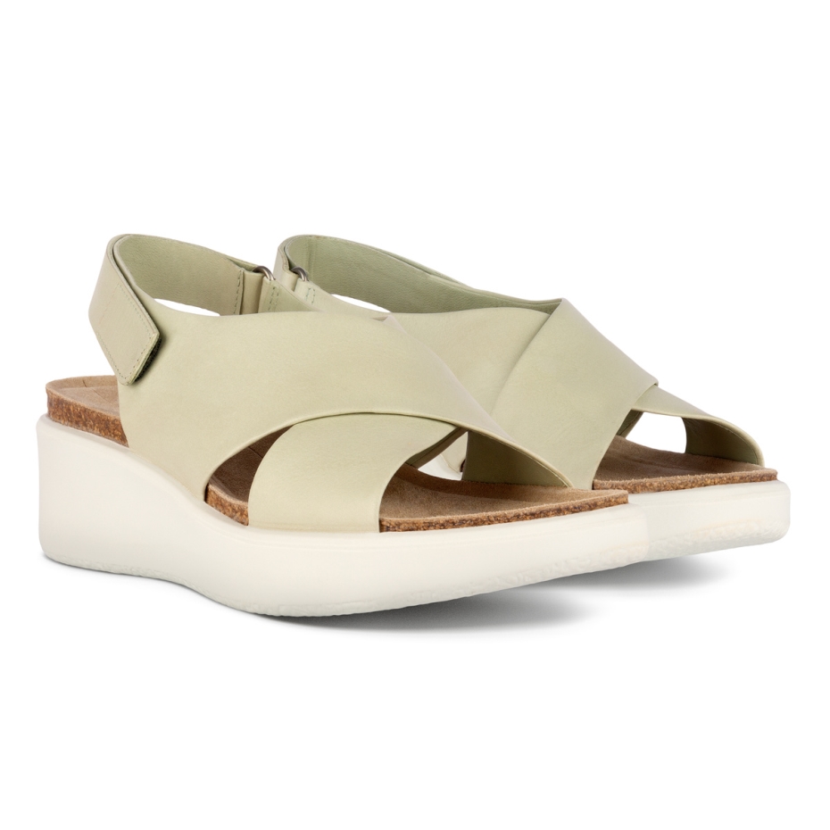 Matcha Flowt Wedge Cork Ecco Lv