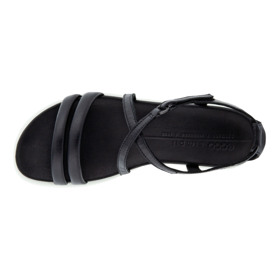 Simpil Sandal Black Ecco Lv