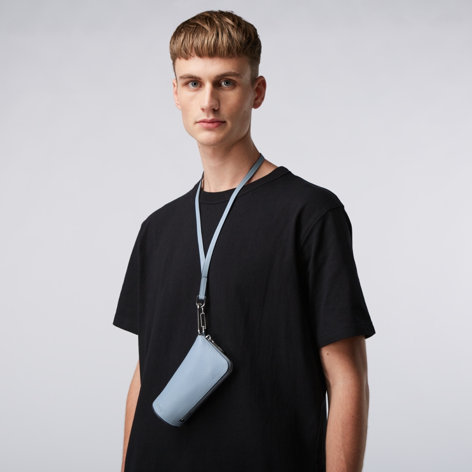 Textureblock Midi Pouch Ecco Sky Lv